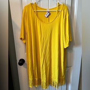 Yellow Curvy Brand Tunic